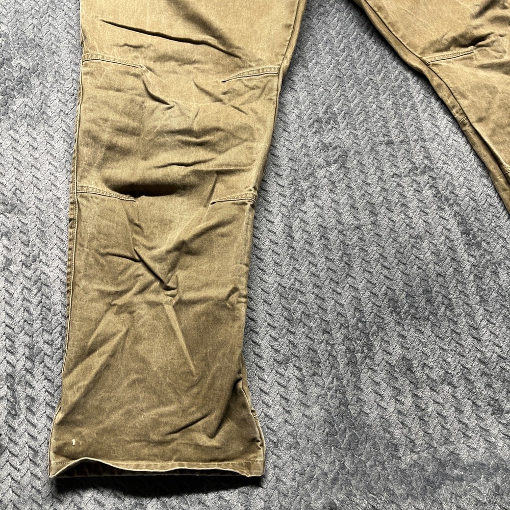 KUHL Rydr Pants Men's Size 42X30.5 Khaki Tan‎ Patina Dye Outdoors Workwear - Picture 4 of 16